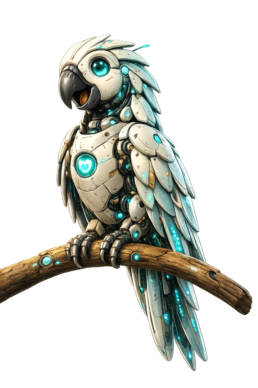 Pax — the RobotParrot mascot